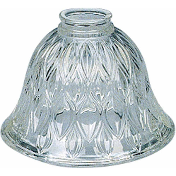 Volume Lighting Abat-jour en cloche de verre de 5,25 po (attache